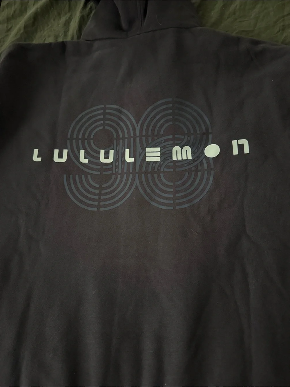 NWT lululemon athletica Black Graphic Hoodie - Picture 5 of 6
